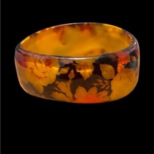 Elegant Floral Bangle